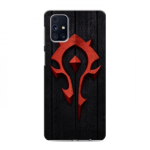 Дизайнерский пластиковый чехол для Samsung Galaxy M31s World of warcraft