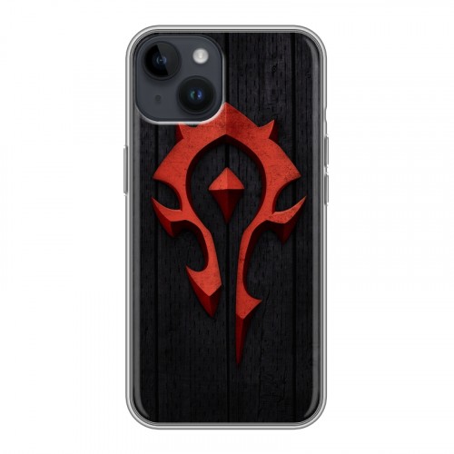 Дизайнерский пластиковый чехол для Iphone 14 World of warcraft