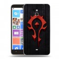 Дизайнерский пластиковый чехол для Nokia Lumia 1320 World of warcraft