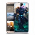 Дизайнерский пластиковый чехол для HTC One E9+ World of warcraft