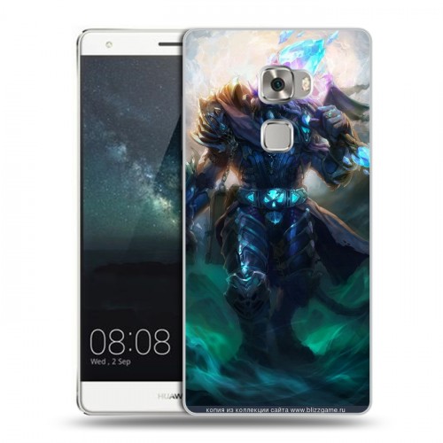 Дизайнерский пластиковый чехол для Huawei Mate S World of warcraft