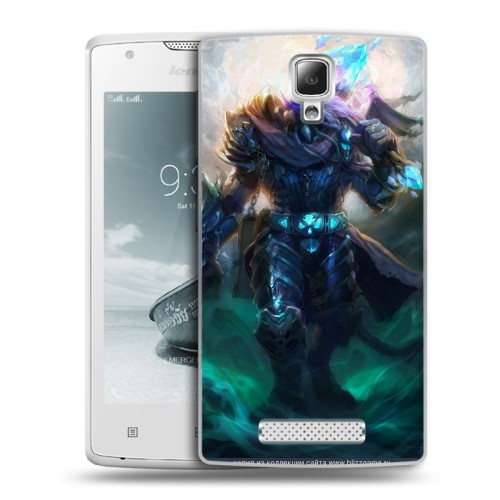 Дизайнерский пластиковый чехол для Lenovo A1000 World of warcraft