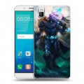 Дизайнерский пластиковый чехол для Huawei ShotX World of warcraft