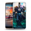 Дизайнерский пластиковый чехол для ZTE Axon Mini World of warcraft