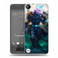 Дизайнерский пластиковый чехол для HTC Desire 530 World of warcraft