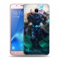 Дизайнерский силиконовый с усиленными углами чехол для Samsung Galaxy J5 (2016) World of warcraft