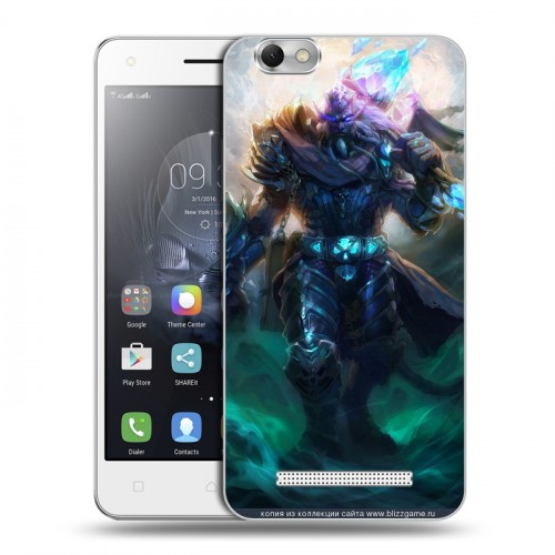 Дизайнерский силиконовый чехол для Lenovo Vibe C World of warcraft