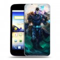 Дизайнерский пластиковый чехол для ZTE Blade A510 World of warcraft