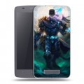 Дизайнерский силиконовый чехол для ZTE Blade L5 World of warcraft