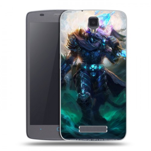 Дизайнерский силиконовый чехол для ZTE Blade L5 World of warcraft