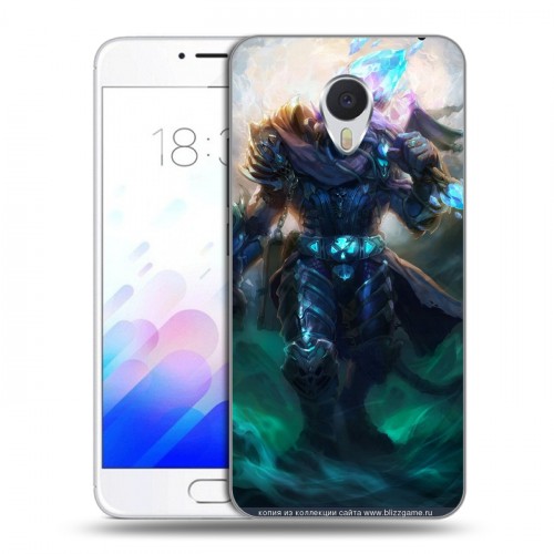 Дизайнерский пластиковый чехол для Meizu M3E World of warcraft