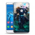 Дизайнерский пластиковый чехол для Huawei Nova Plus World of warcraft