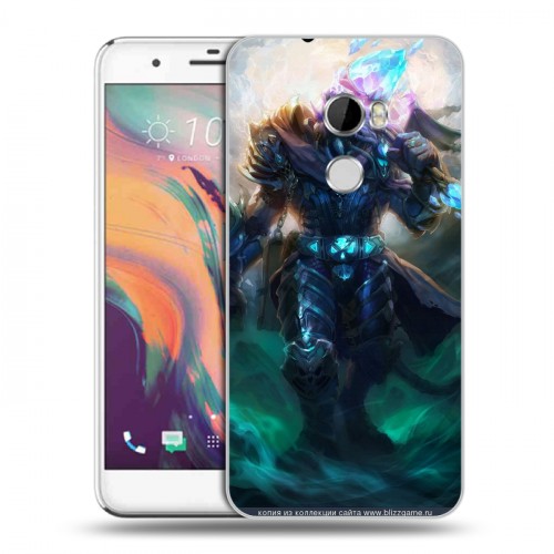 Дизайнерский пластиковый чехол для HTC One X10 World of warcraft