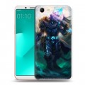 Дизайнерский пластиковый чехол для OPPO A83 World of warcraft