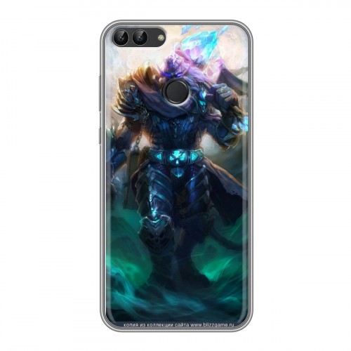 Дизайнерский силиконовый чехол для Huawei P Smart World of warcraft