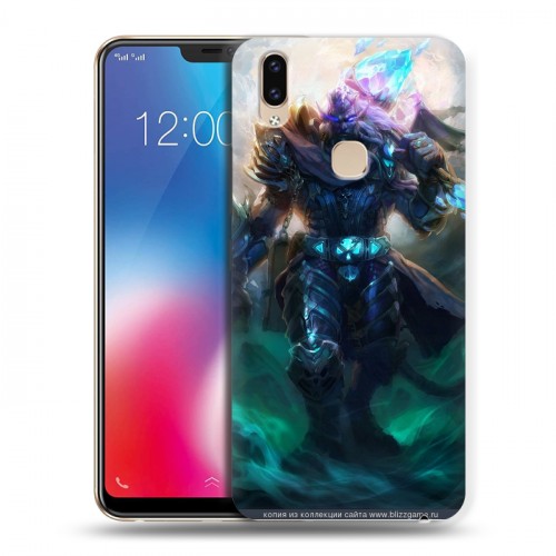 Дизайнерский пластиковый чехол для Vivo V9 World of warcraft