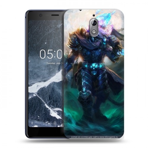 Дизайнерский силиконовый чехол для Nokia 3.1 World of warcraft