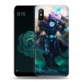 Дизайнерский силиконовый чехол для Xiaomi Mi A2 World of warcraft