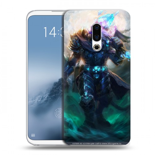 Дизайнерский силиконовый чехол для Meizu 16th Plus World of warcraft