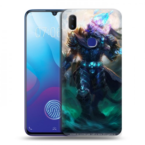 Дизайнерский пластиковый чехол для Vivo V11i World of warcraft