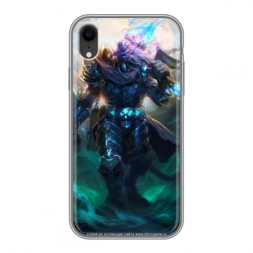 Дизайнерский силиконовый чехол для Iphone Xr World of warcraft