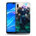 Дизайнерский пластиковый чехол для Huawei Y6 (2019) World of warcraft