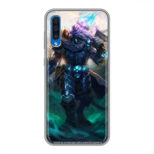 Дизайнерский силиконовый чехол для Samsung Galaxy A50 World of warcraft