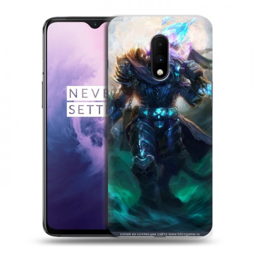 Дизайнерский пластиковый чехол для OnePlus 7 World of warcraft