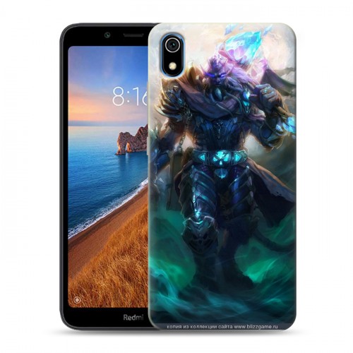 Дизайнерский силиконовый чехол для Xiaomi RedMi 7A World of warcraft