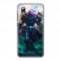 Дизайнерский силиконовый чехол для ZTE Blade A3 (2019) World of warcraft