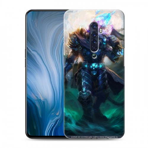 Дизайнерский пластиковый чехол для OPPO Reno2 Z World of warcraft