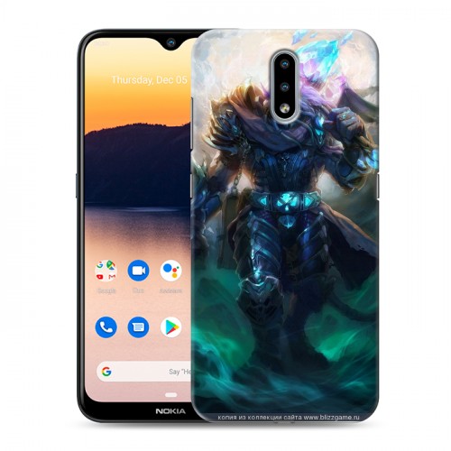 Дизайнерский пластиковый чехол для Nokia 2.3 World of warcraft