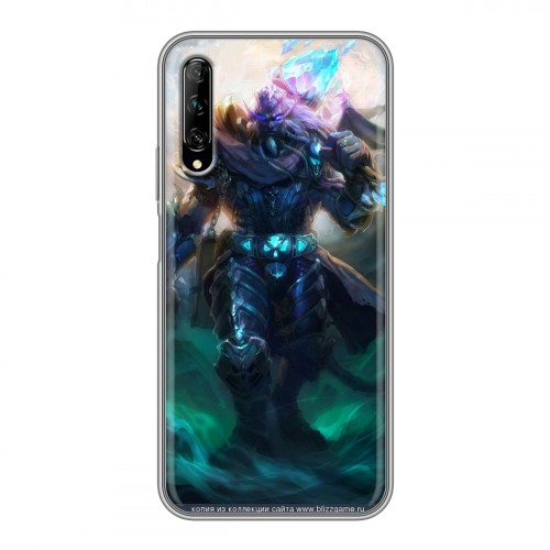 Дизайнерский силиконовый чехол для Huawei Y9s World of warcraft