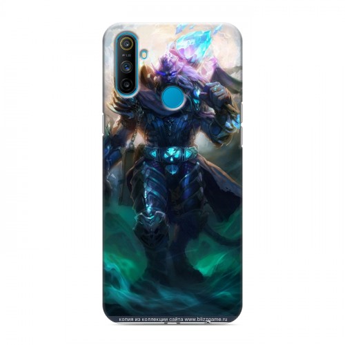 Дизайнерский силиконовый чехол для Realme C3 World of warcraft