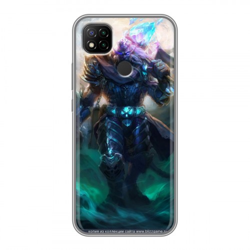 Дизайнерский силиконовый чехол для Xiaomi RedMi 9C World of warcraft