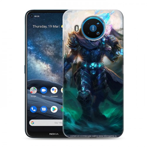 Дизайнерский силиконовый чехол для Nokia 8.3 World of warcraft