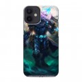 Дизайнерский силиконовый с усиленными углами чехол для Iphone 12 Mini World of warcraft