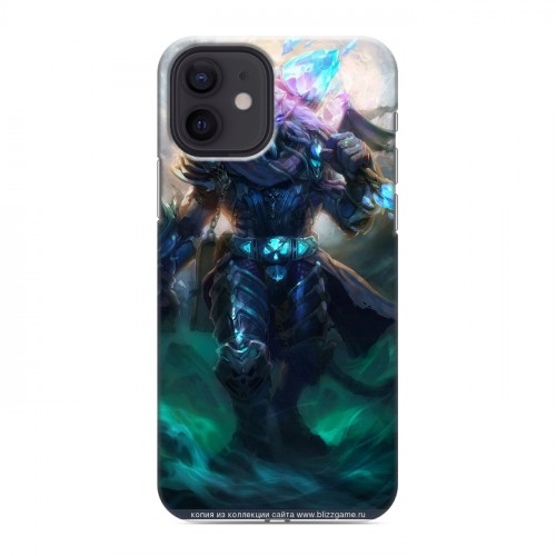 Дизайнерский силиконовый чехол для Iphone 12 World of warcraft