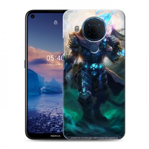 Дизайнерский силиконовый чехол для Nokia 5.4 World of warcraft