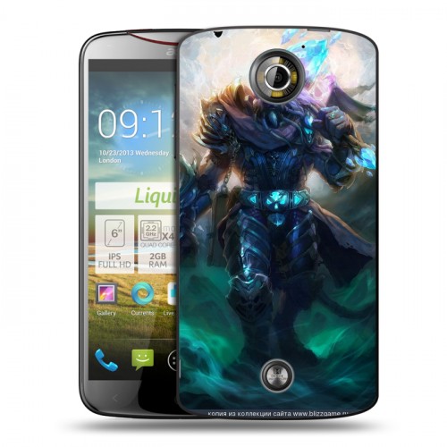 Дизайнерский пластиковый чехол для Acer Liquid S2 World of warcraft