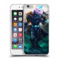 Дизайнерский силиконовый чехол для Iphone 6 Plus/6s Plus World of warcraft