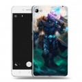 Дизайнерский пластиковый чехол для Lenovo S90 World of warcraft