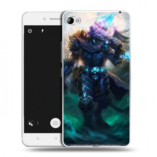 Дизайнерский пластиковый чехол для Lenovo S90 World of warcraft