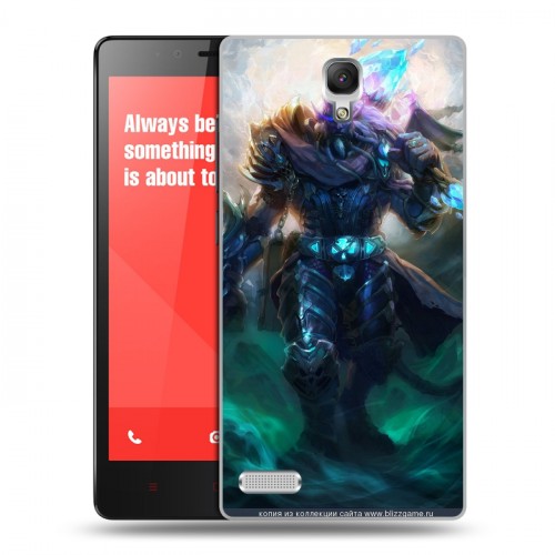 Дизайнерский пластиковый чехол для Xiaomi RedMi Note World of warcraft