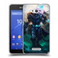 Дизайнерский пластиковый чехол для Sony Xperia E4g World of warcraft