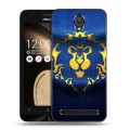 Дизайнерский пластиковый чехол для ASUS Zenfone Go World of warcraft