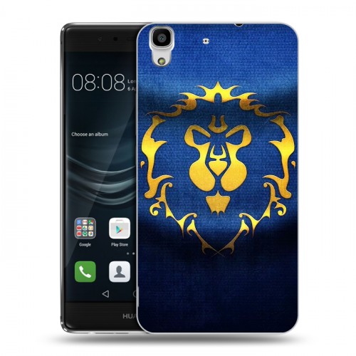 Дизайнерский пластиковый чехол для Huawei Y6II World of warcraft