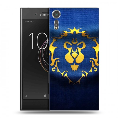 Дизайнерский пластиковый чехол для Sony Xperia XZs World of warcraft