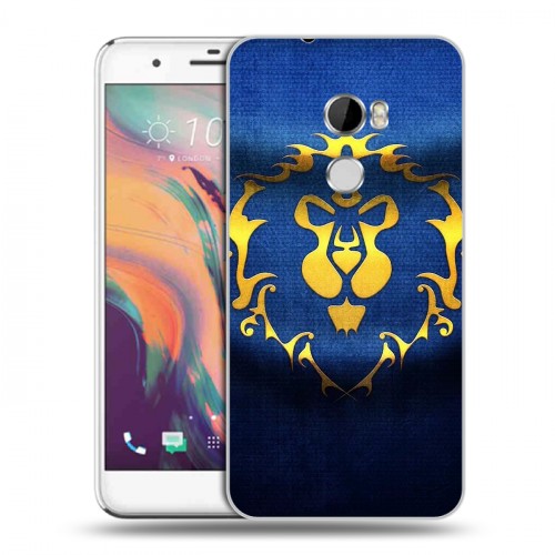 Дизайнерский пластиковый чехол для HTC One X10 World of warcraft