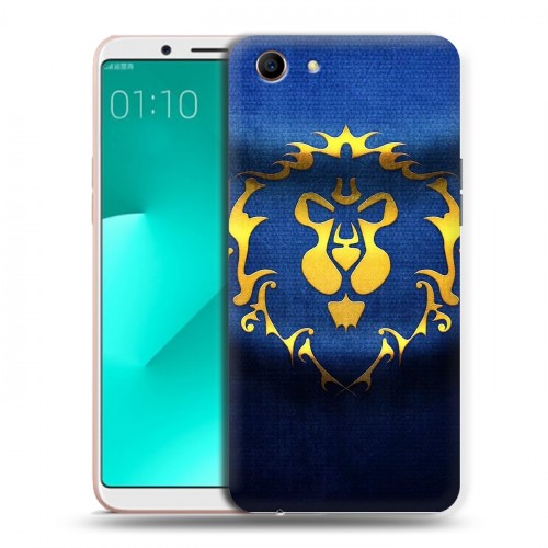 Дизайнерский пластиковый чехол для OPPO A83 World of warcraft